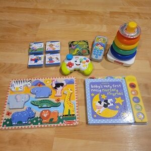 Baby Toy Bundle Fisher-Price Usbourn Melissa & Doug 5lb Toy Bundle